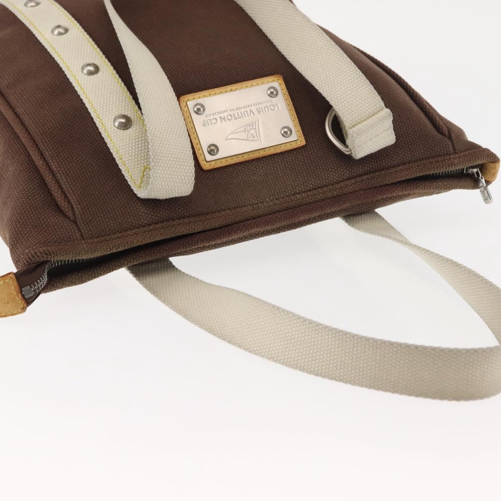 Louis Vuitton Antigua Tote Canvas Brown Canvas Tote Bag