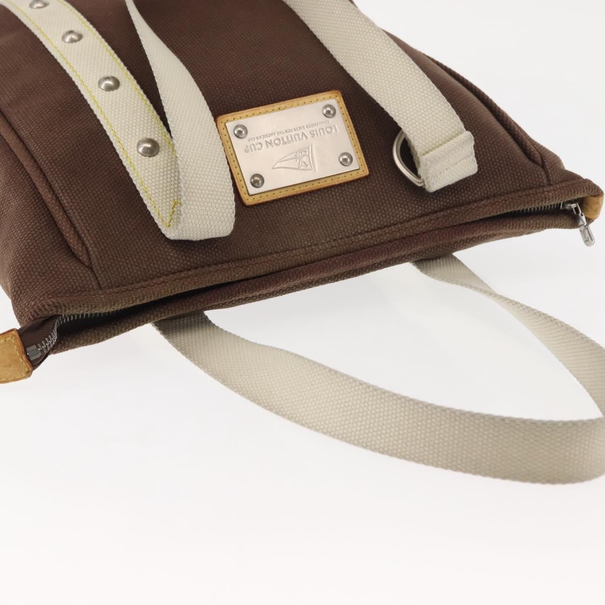 Louis Vuitton Antigua Tote Canvas Brown Canvas Tote Bag