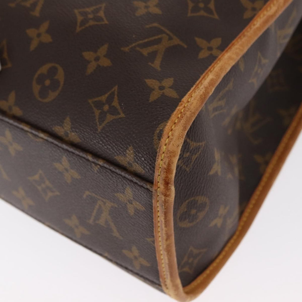 Louis Vuitton Beverly Briefcase Monogram Canvas Brown Canvas Briefcase Bag