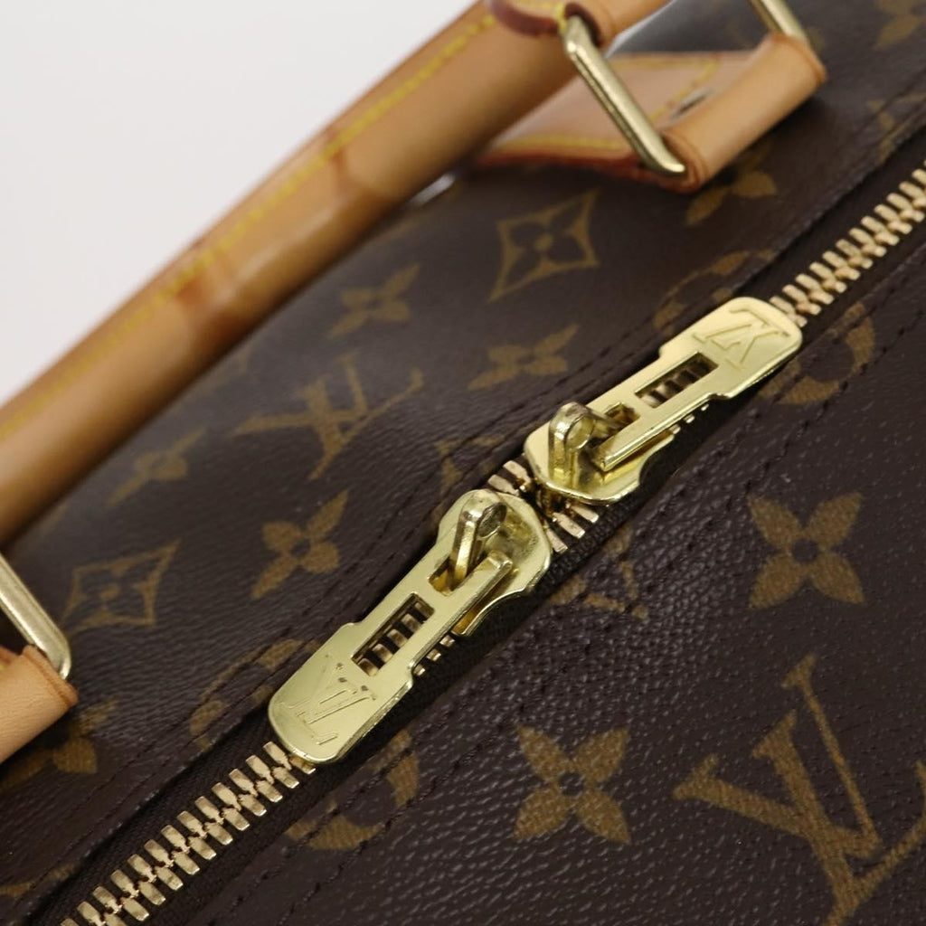 Louis Vuitton Keepall Bandouliere Bag Monogram Canvas Brown Canvas Bag