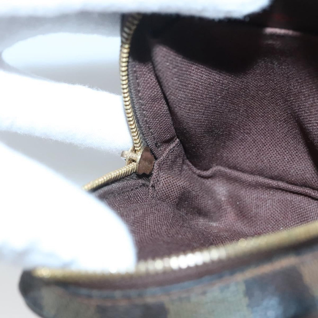 Louis Vuitton Etui Okapi Camera Case Damier Brown Canvas Bag