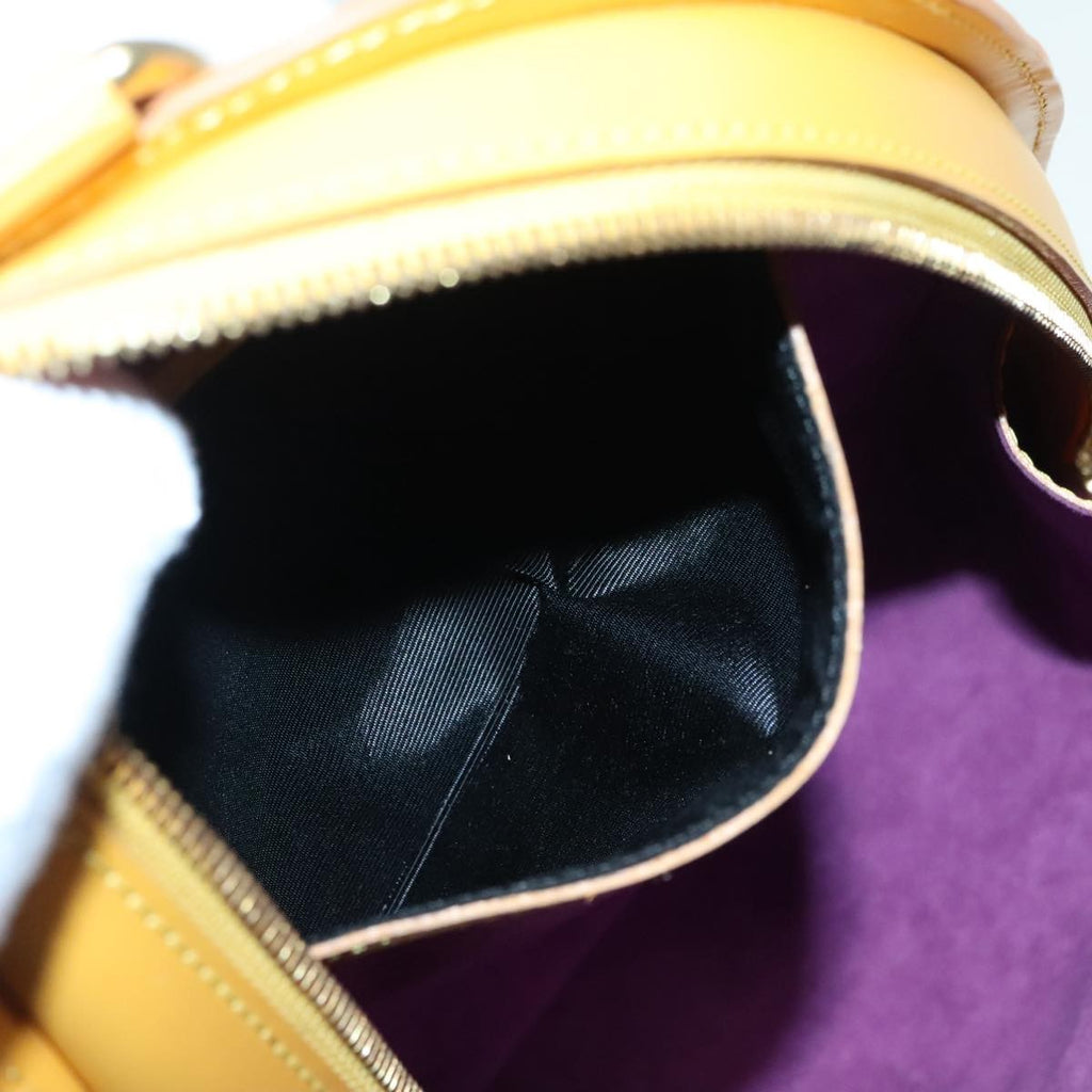 Louis Vuitton Mabillon Backpack Epi Leather Yellow Leather Backpack Bag
