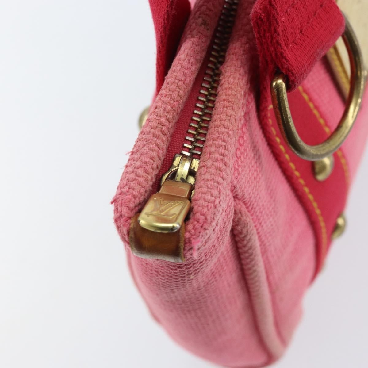 Louis Vuitton Antigua Tote Canvas Pink Canvas Handbag