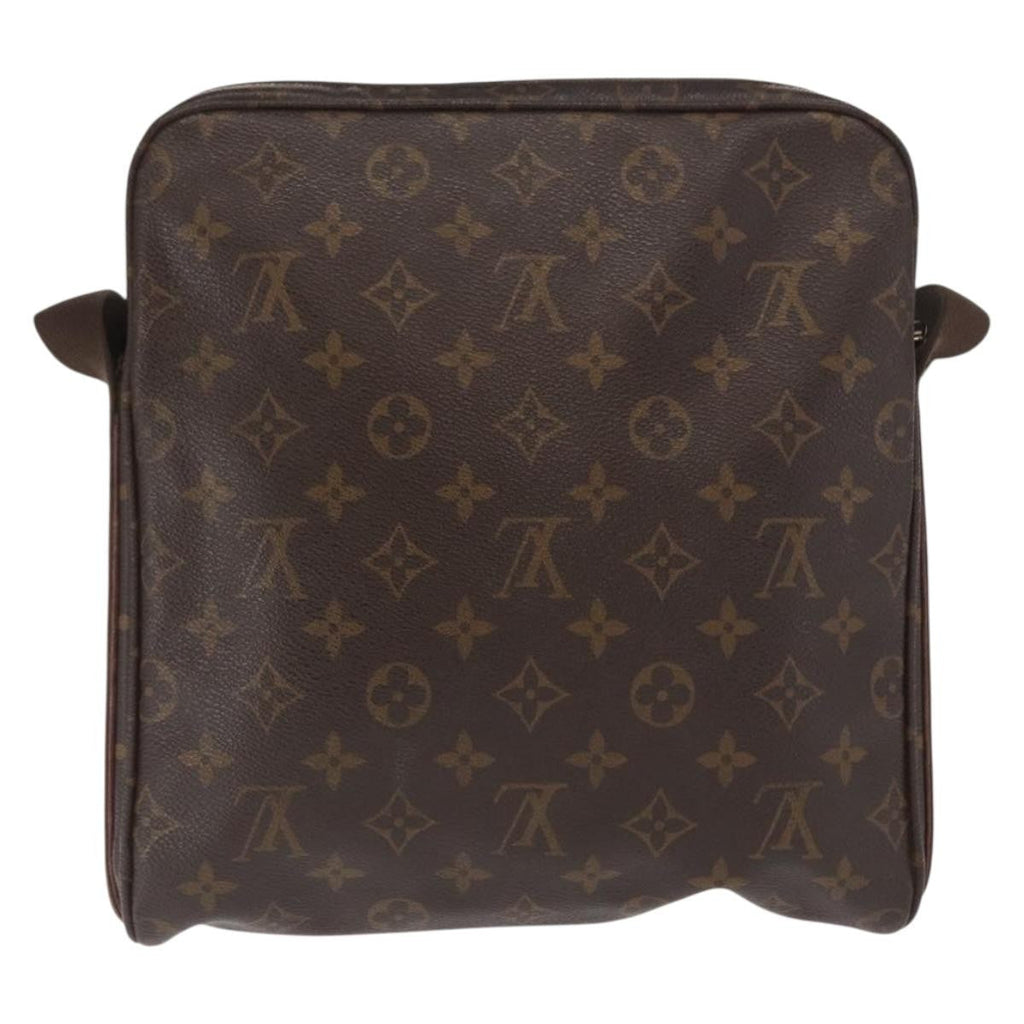 Louis Vuitton Trotteur Beaubourg Handbag Monogram Canvas Brown Canvas Shoulder Bag
