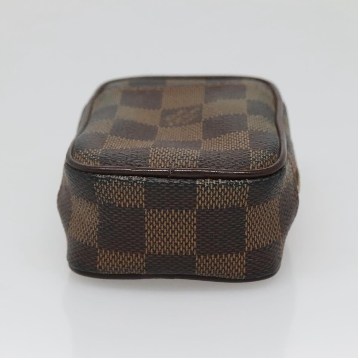 Louis Vuitton Etui Okapi Camera Case Damier Brown Canvas Bag