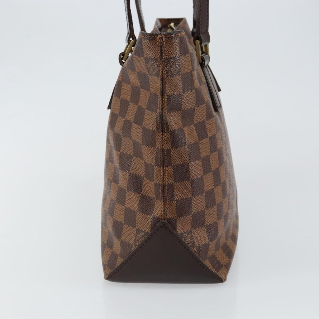 Louis Vuitton Cabas Piano Damier Brown Canvas Tote Bag