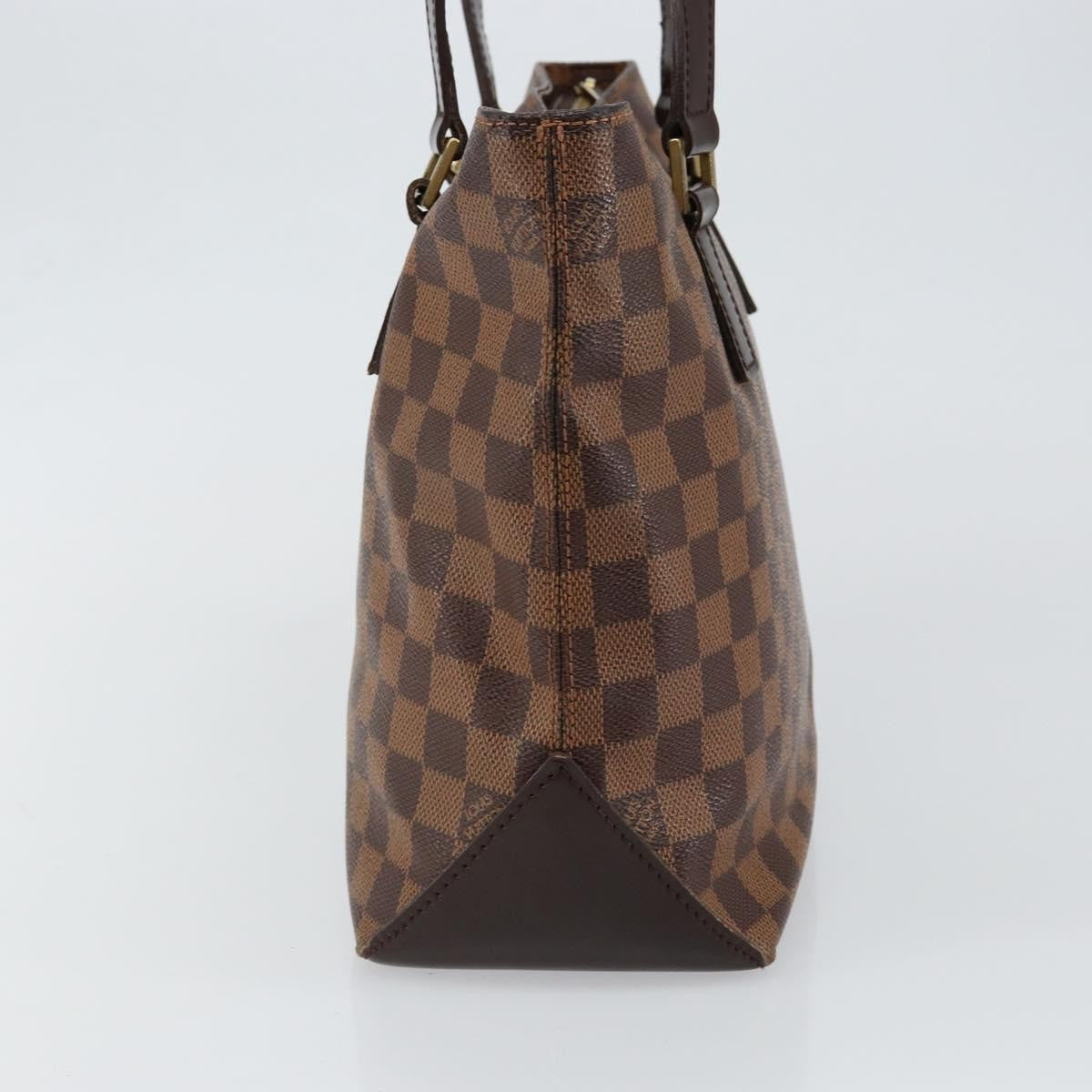 Louis Vuitton Cabas Piano Damier Brown Canvas Tote Bag