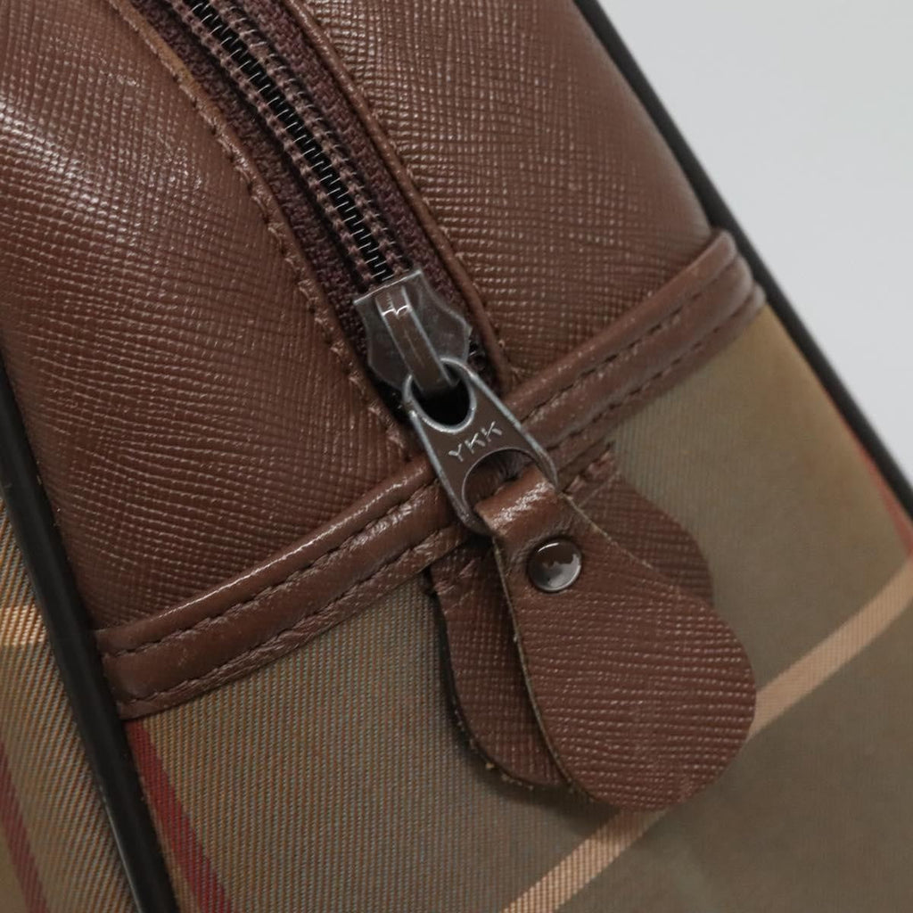 Burberry Nova Check Handbag Nova Check Canvas Beige Canvas Handbag