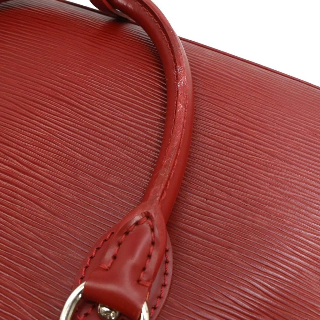 Louis Vuitton Jasmin Bag Epi Leather Red Leather Handbag