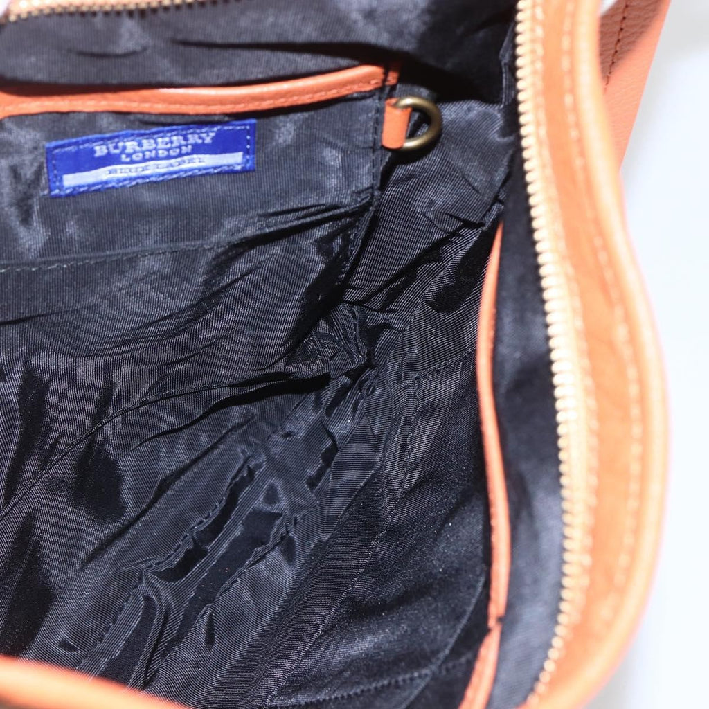 Burberry Blue Label Shoulder Bag Canvas Gray Canvas Shoulder Bag