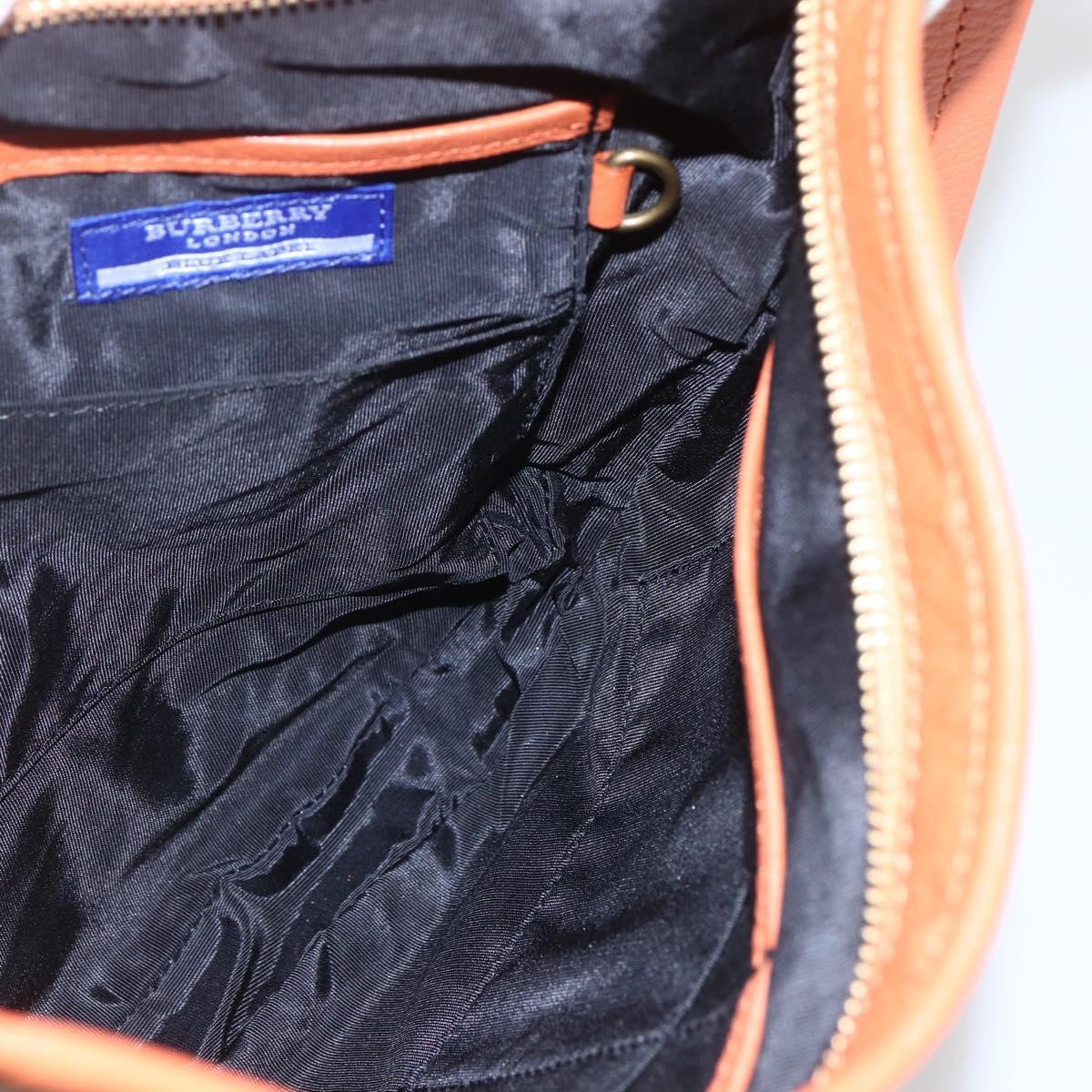 Burberry Blue Label Shoulder Bag Canvas Gray Canvas Shoulder Bag