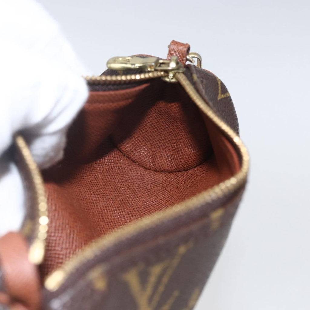 Louis Vuitton Papillon Pochette Monogram Canvas Brown Canvas Clutche & Pouche Bag