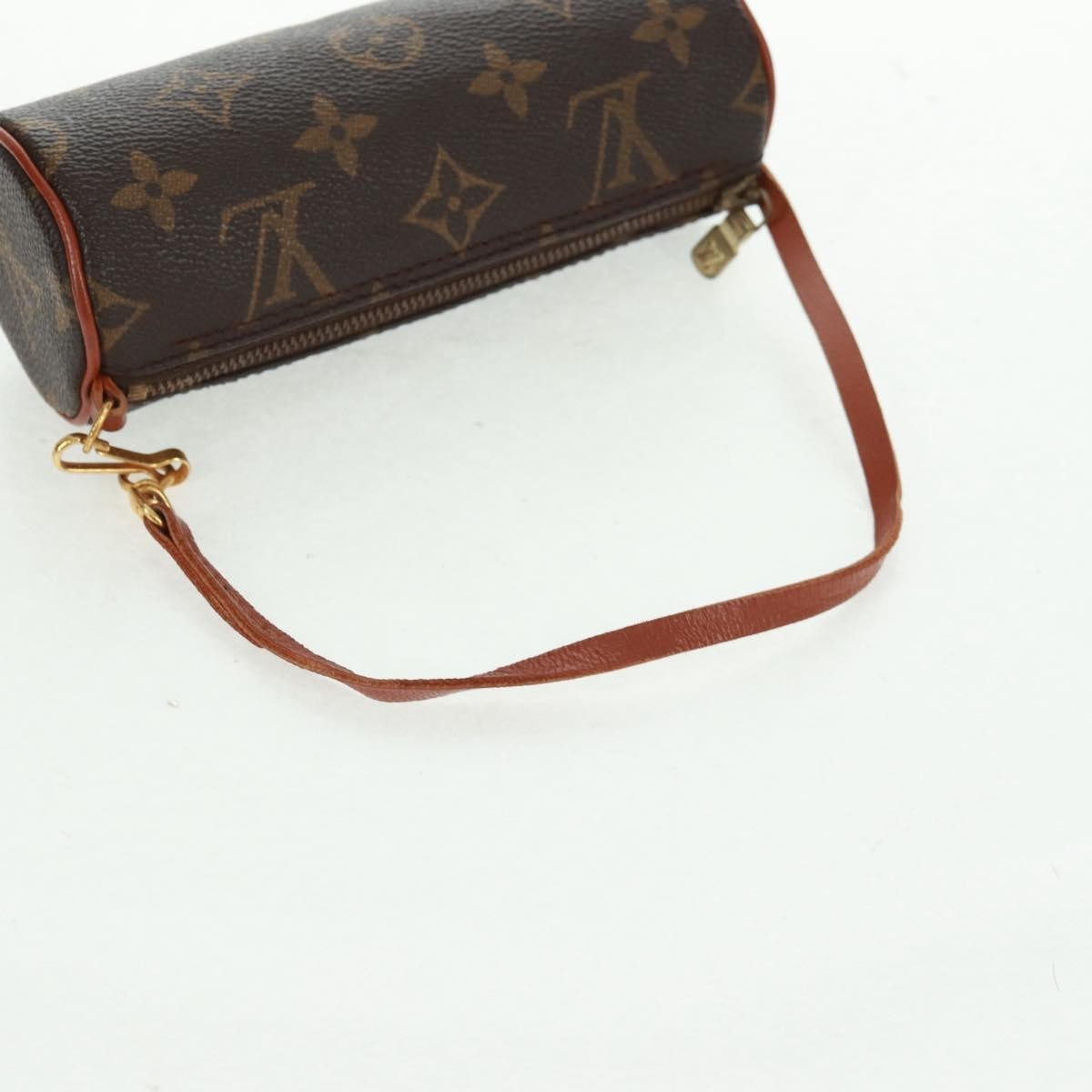 Louis Vuitton Papillon Pochette Monogram Canvas Brown Canvas Clutche & Pouche Bag