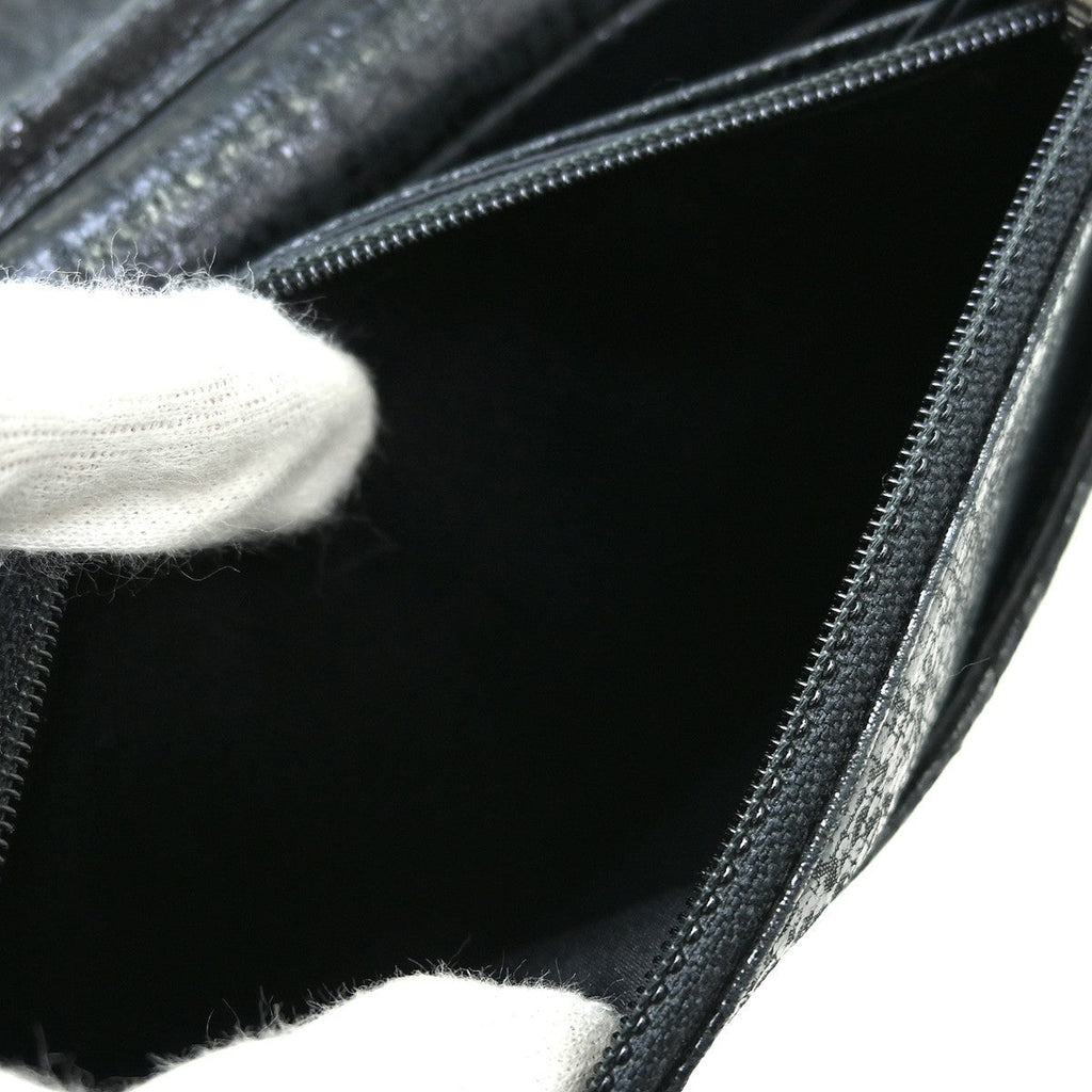 Chanel Wallet On Chain Leather Black Calfskin Crossbody Bag Bag