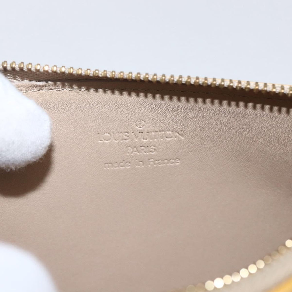 Louis Vuitton Lexington Pochette Monogram Vernis Beige Patent_Leather Clutche & Pouche Bag