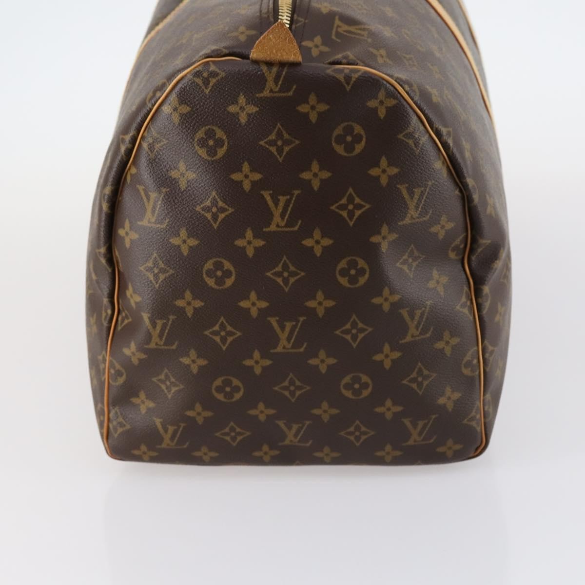 Louis Vuitton Keepall Bandouliere Bag Monogram Canvas Brown Canvas Bag