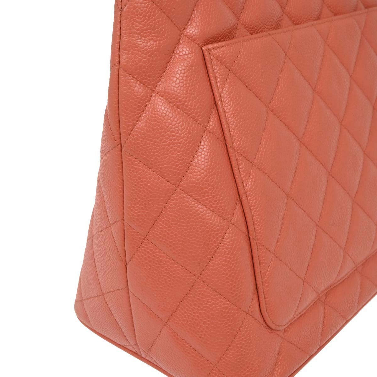 Chanel Medallion Tote Quilted Caviar Pink Leather Tote Bag Bag