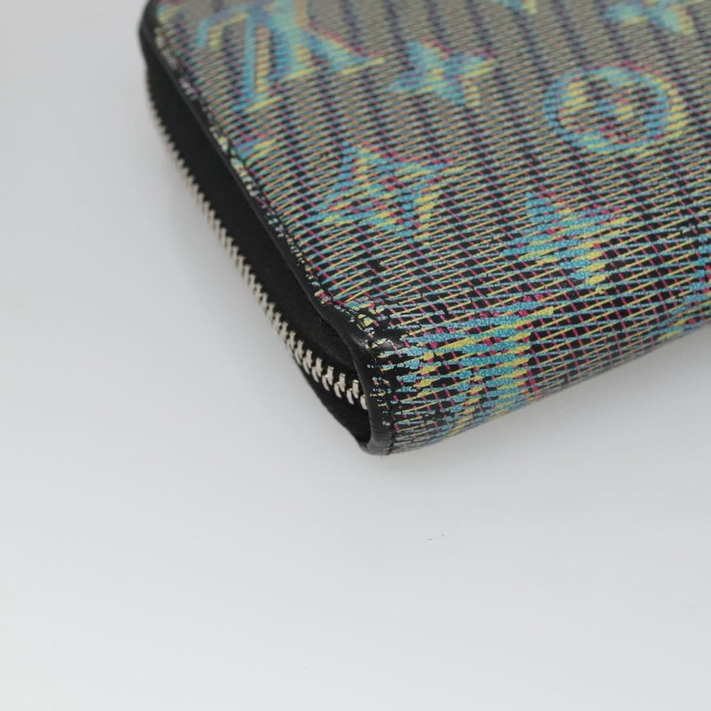 Louis Vuitton Zippy Wallet Nm Monogram Lv Pop Green Canvas Wallets Accessory