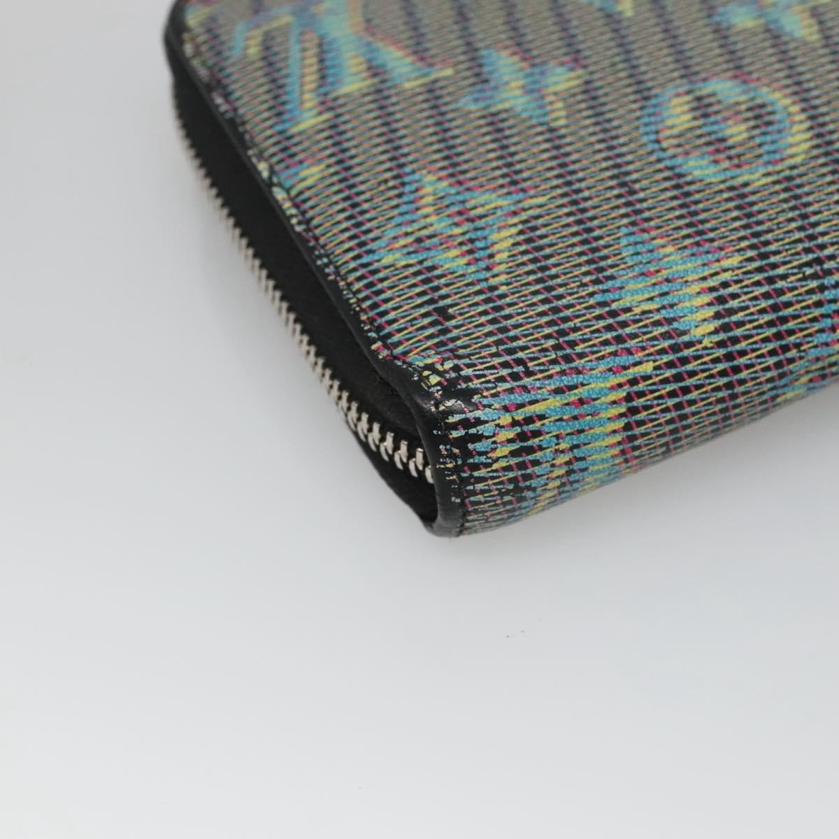 Louis Vuitton Zippy Wallet Nm Monogram Lv Pop Green Canvas Wallets Accessory