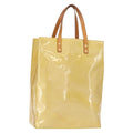 Louis Vuitton Reade Handbag Monogram Vernis Beige Patent_Leather Handbag