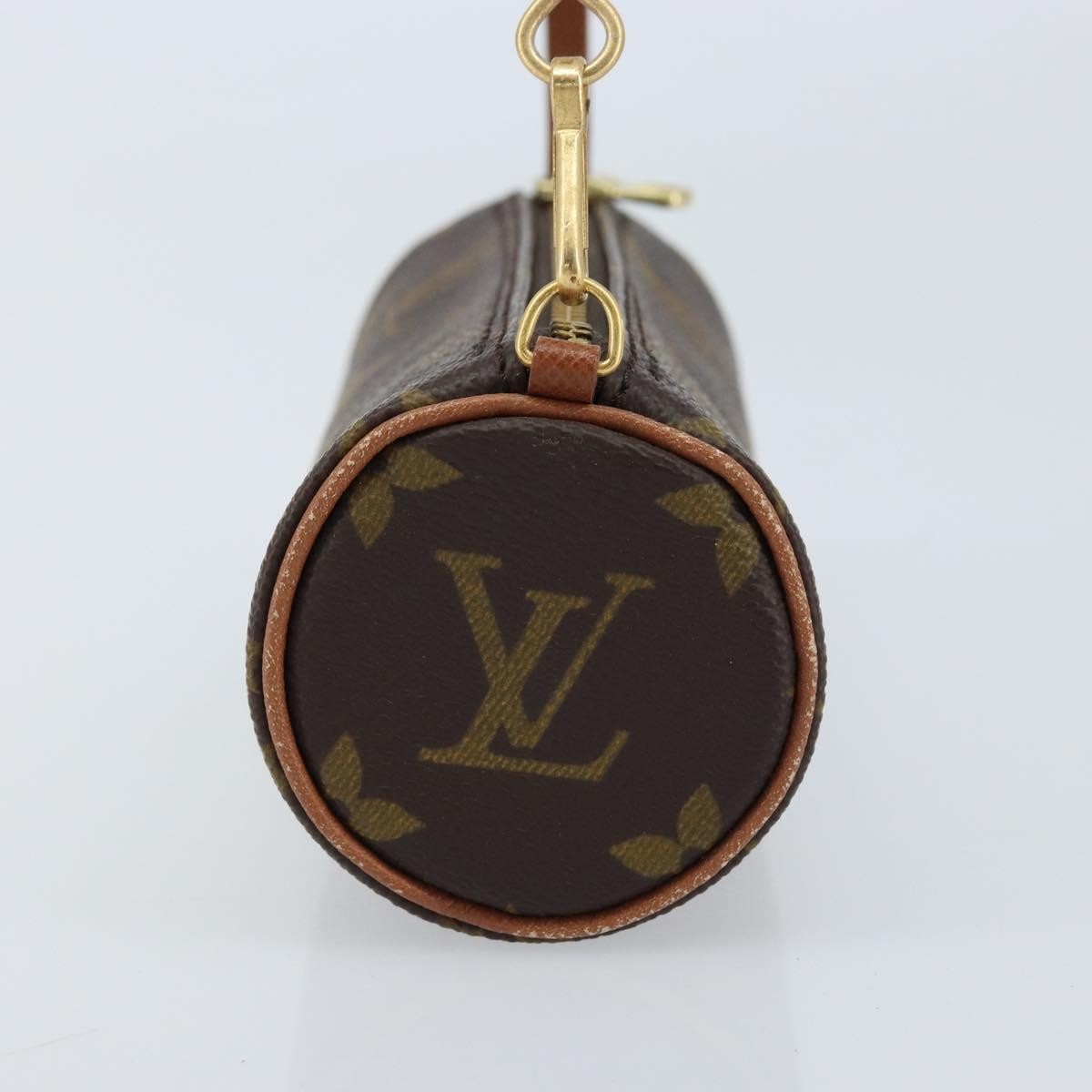 Louis Vuitton Papillon Pochette Monogram Canvas Brown Canvas Clutche & Pouche Bag