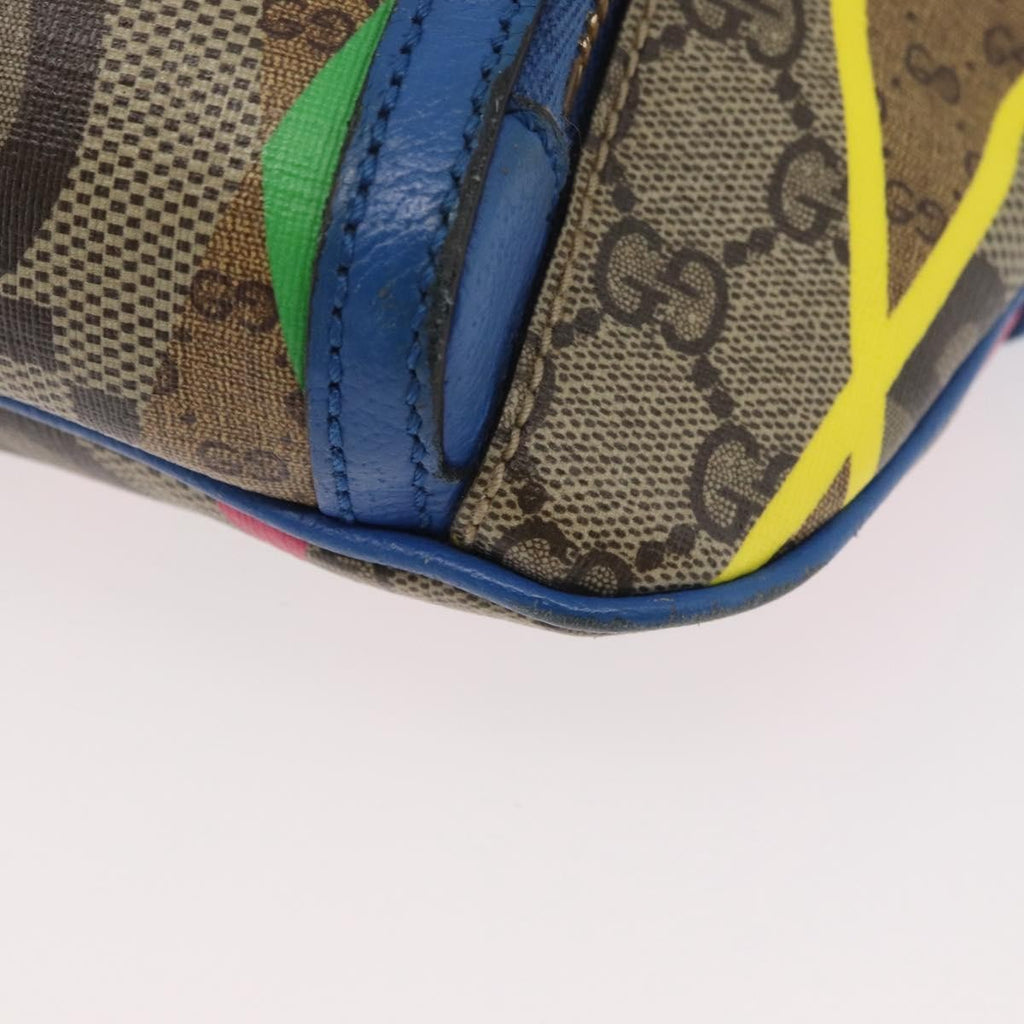 Gucci Gg Supreme Belt Bag Gg Coated Canvas And Leather Multicolour Pvc Crossbody Bag Bag (Pre-Owned)