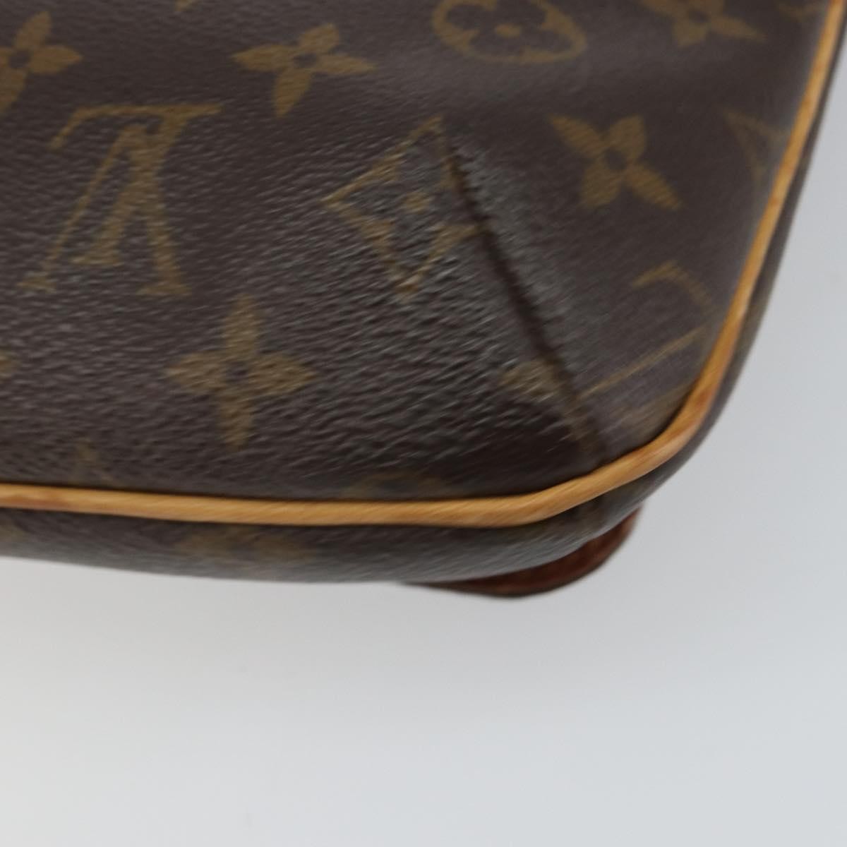 Louis Vuitton Musette Salsa Handbag Monogram Canvas Brown Canvas Shoulder Bag