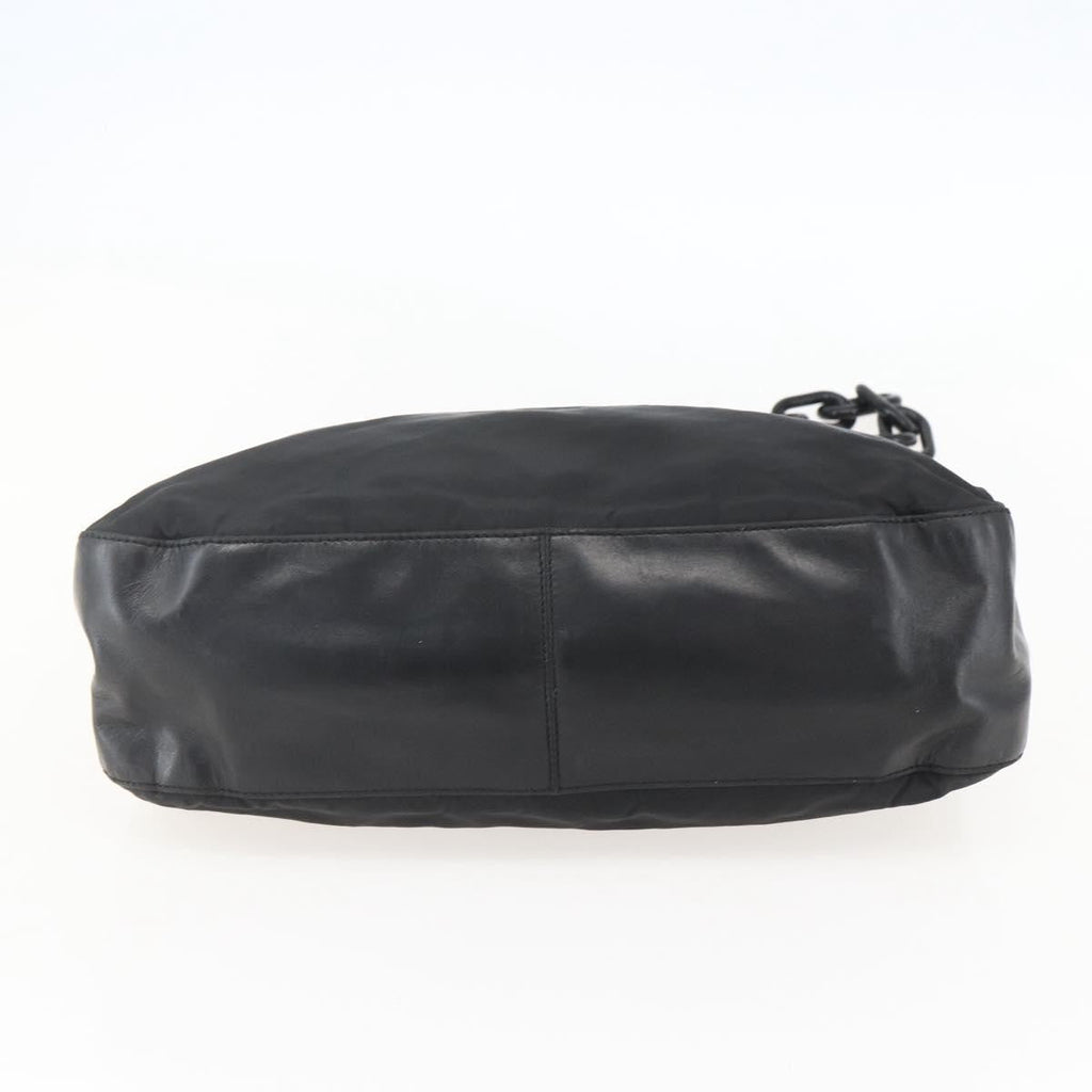 Prada Chain Shoulder Bag Tessuto Black Nylon Shoulder Bag Bag