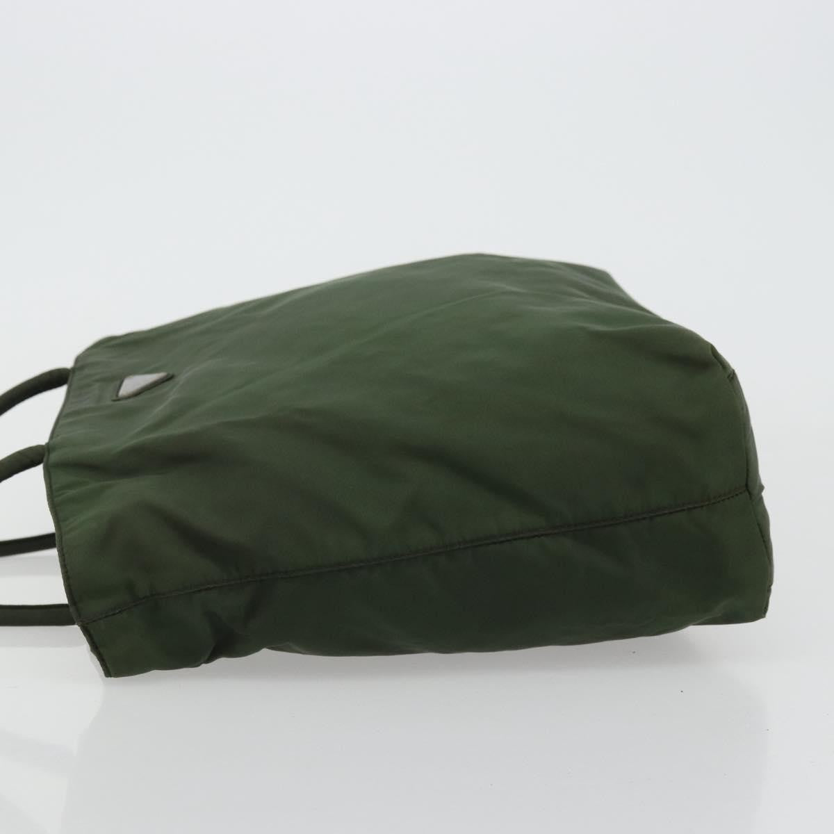 Prada Vintage Tote Tessuto Green Nylon Tote Bag Bag