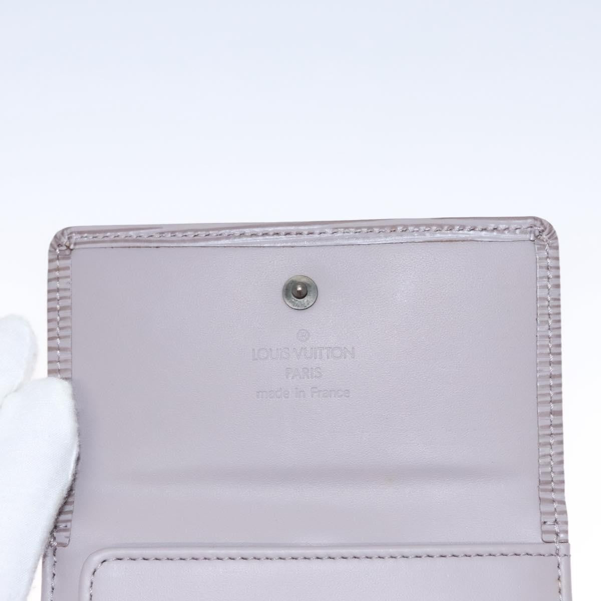 Louis Vuitton Elise Wallet Epi Leather Purple Leather Wallets Accessory