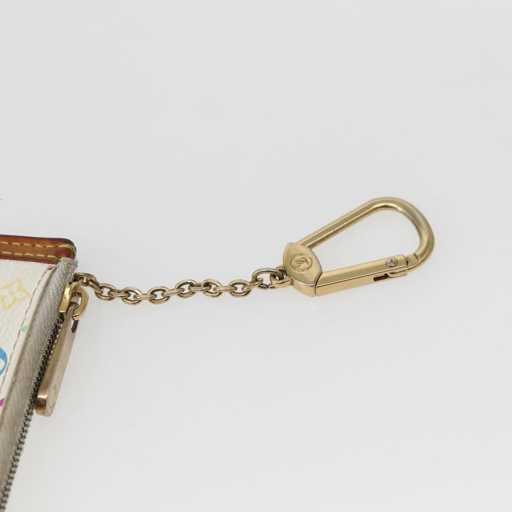 Louis Vuitton Pochette Clés Monogram Canvas Multicolour Canvas Wallets Accessory
