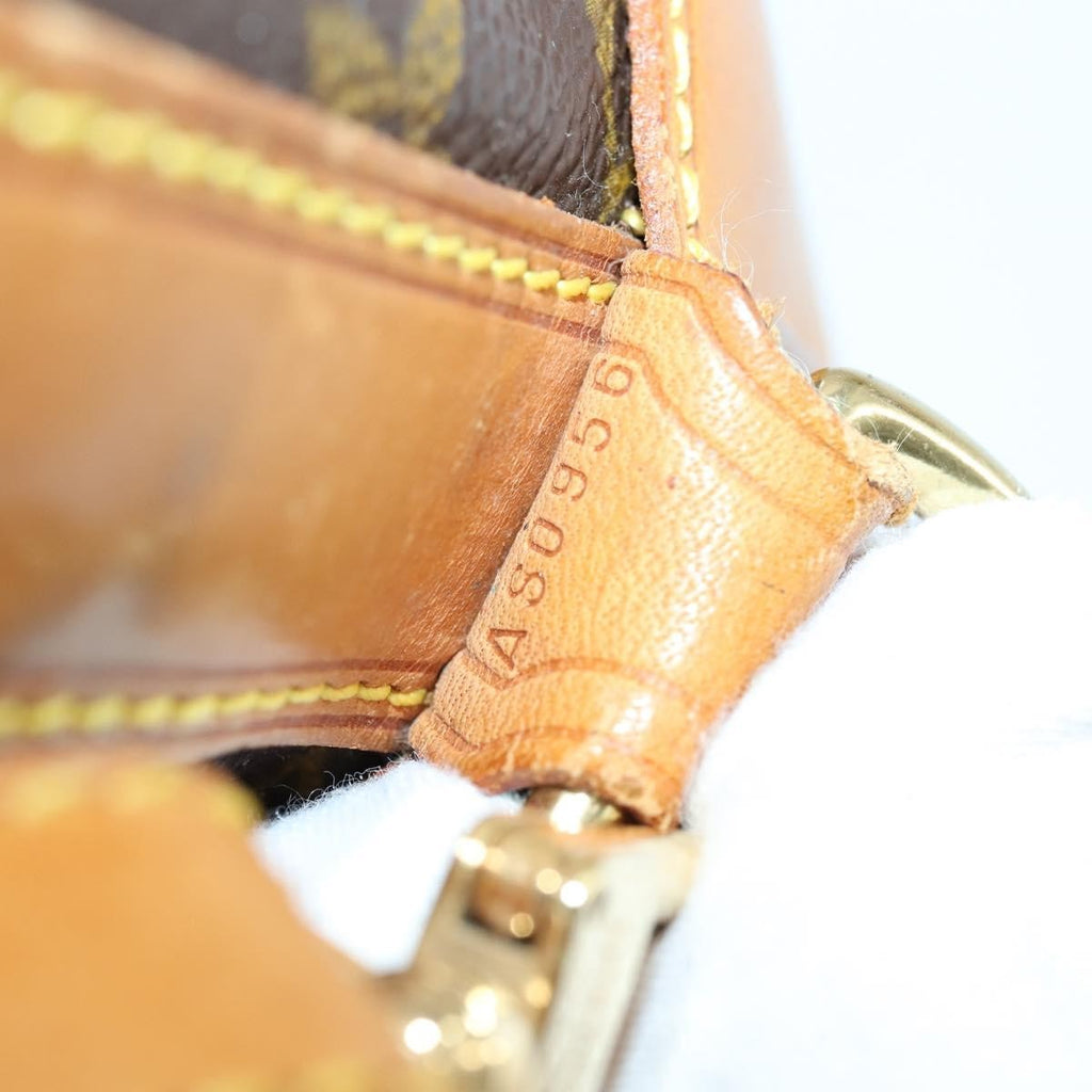 Louis Vuitton Romeo Gigli Handbag Monogram Canvas Brown Canvas Shoulder Bag
