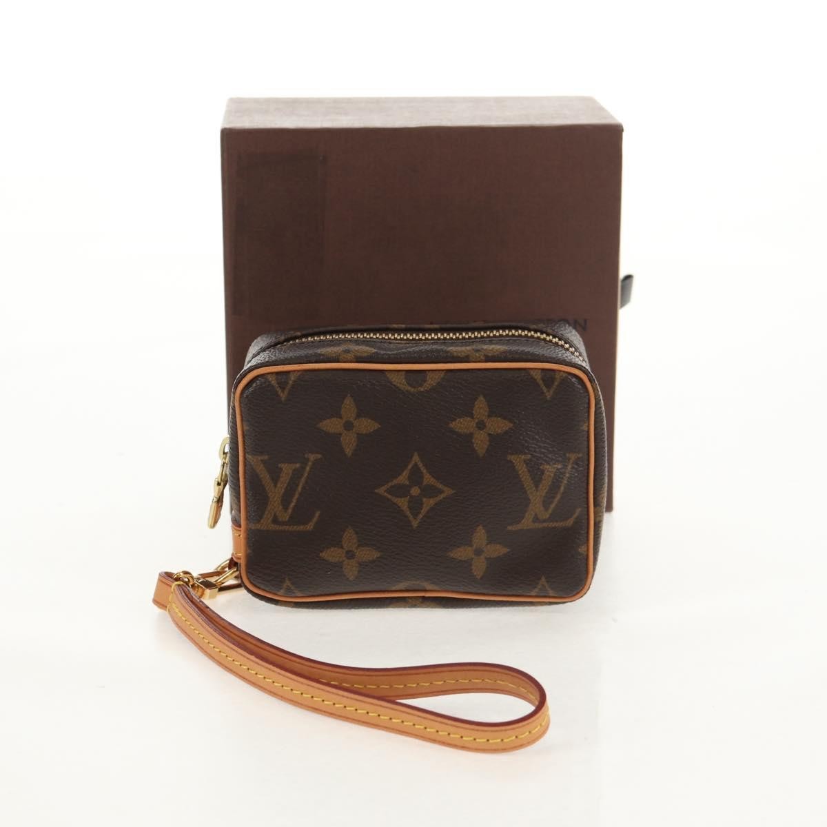 Louis Vuitton Wapity Trousse Pouch Monogram Canvas Brown Canvas Clutche & Pouche Bag