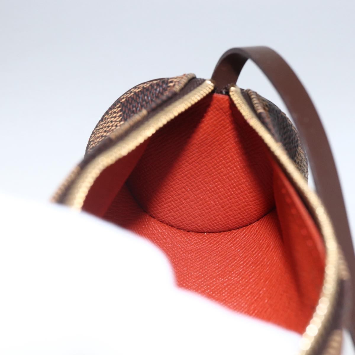 Louis Vuitton Papillon Pochette Damier Brown Canvas Clutche & Pouche Bag