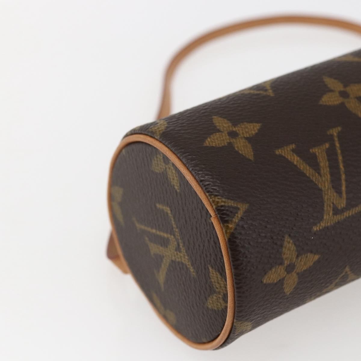 Louis Vuitton Papillon Pochette Monogram Canvas Brown Canvas Clutche & Pouche Bag