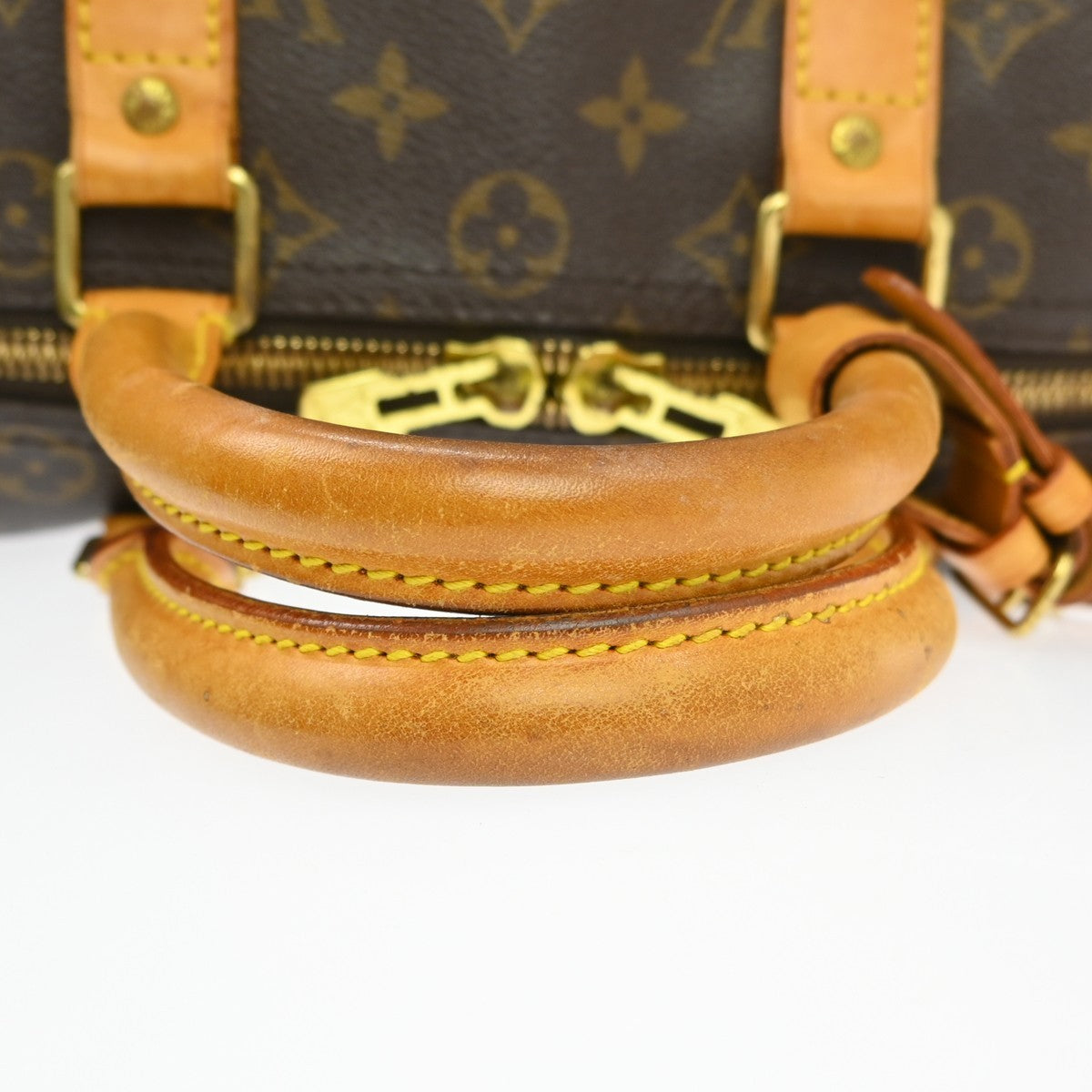 Louis Vuitton Keepall Bag Monogram Canvas Brown Canvas Travel Bag