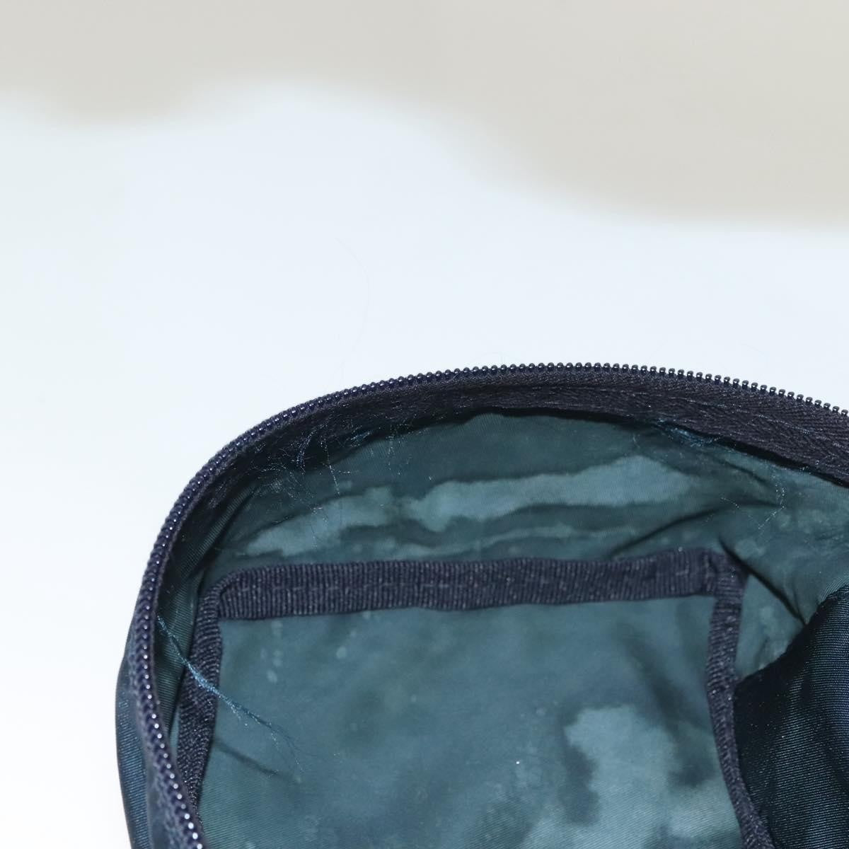 Prada Zip Around Toiletry Bag Tessuto Navy Nylon Clutche & Pouche Bag