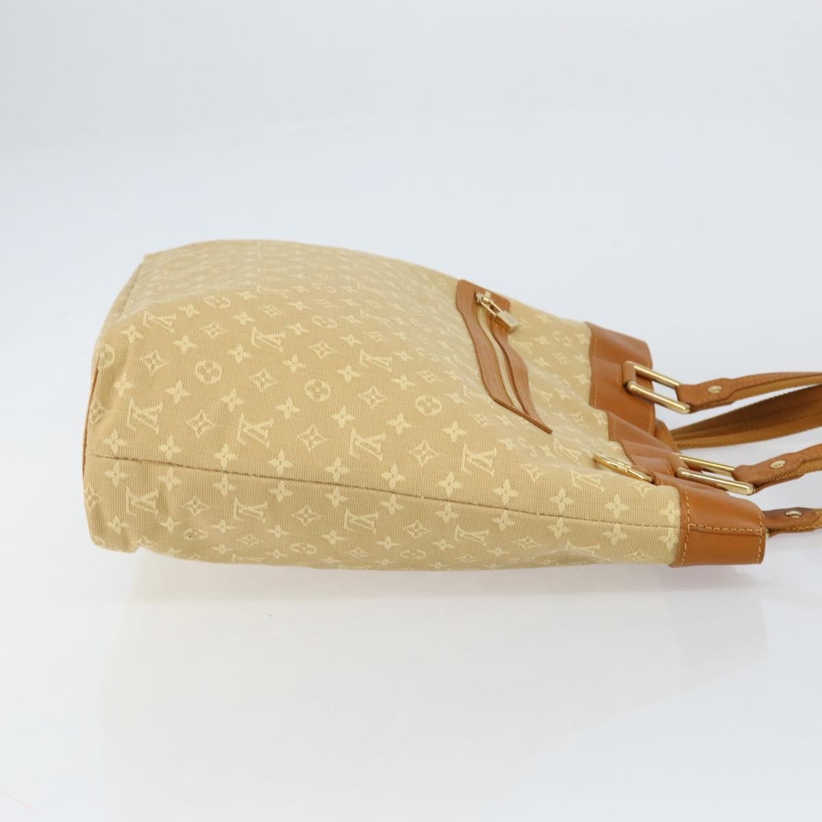 Louis Vuitton Lucille Handbag Mini Lin Beige Canvas Tote Bag