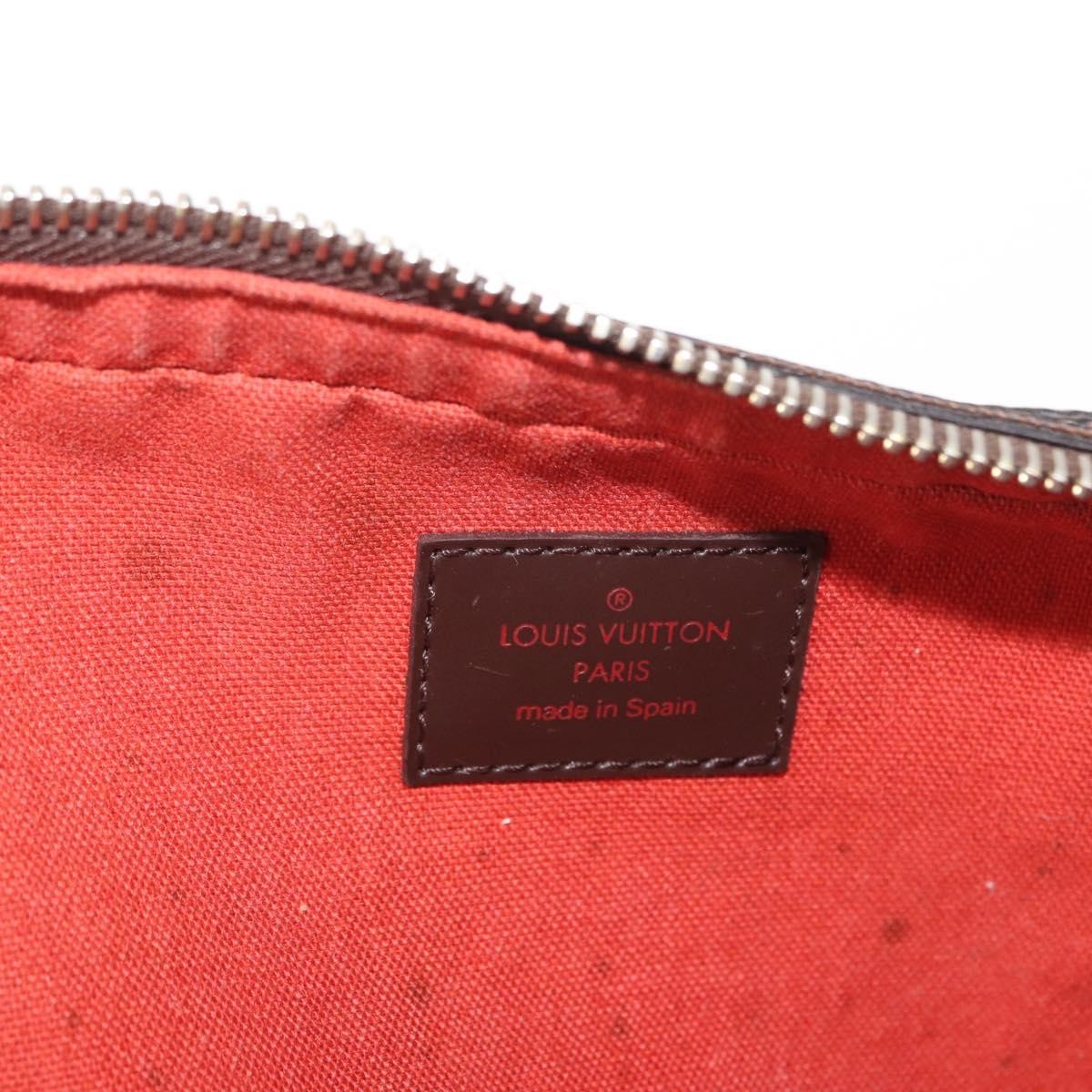 Louis Vuitton Geronimos Waist Bag Damier Brown Canvas Shoulder Bag