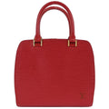 Louis Vuitton Pont Neuf Handbag Epi Leather Red Leather Handbag