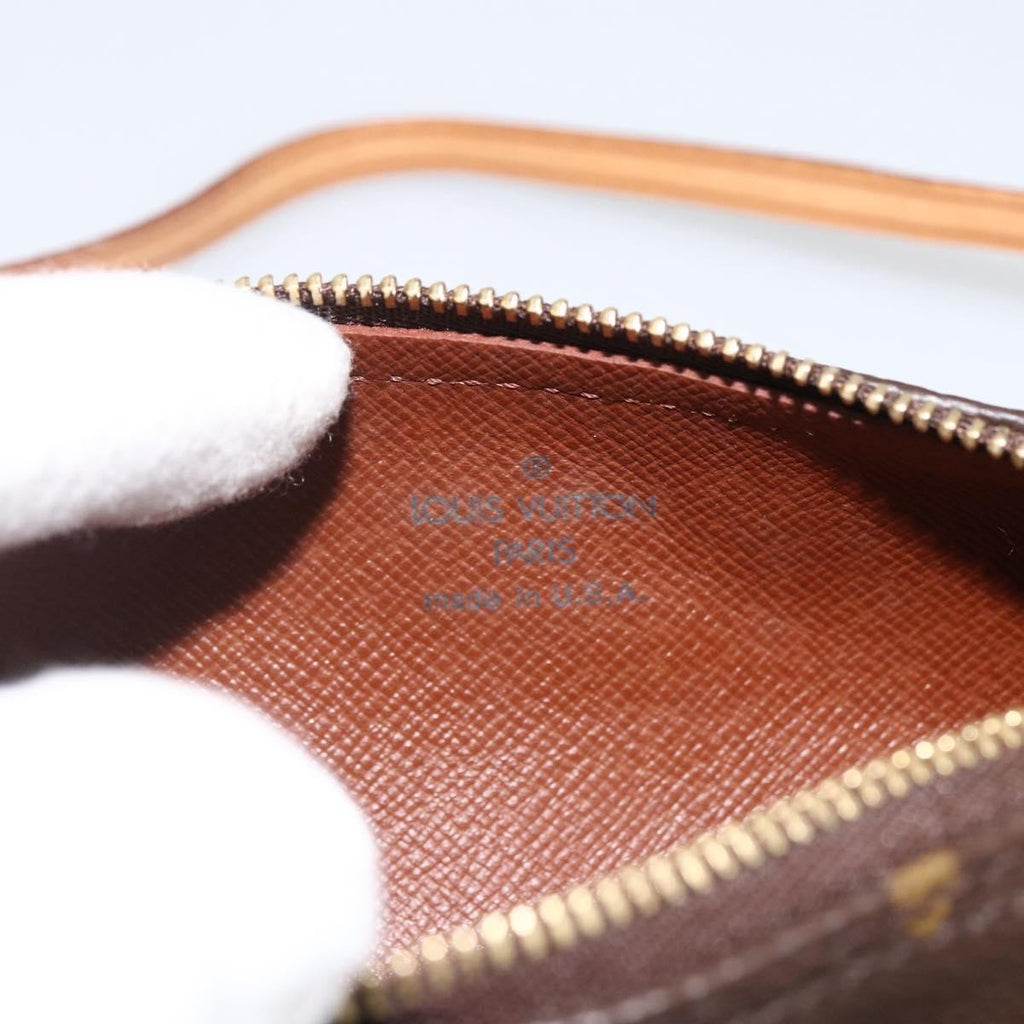 Louis Vuitton Papillon Pochette Monogram Canvas Brown Canvas Clutche & Pouche Bag
