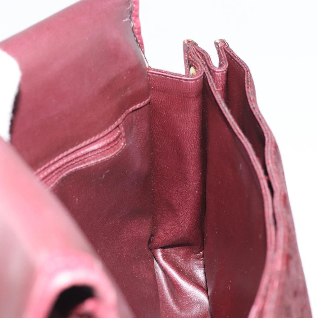 Celine C Sulky Shoulder Bag Canvas Red Canvas Shoulder Bag Bag