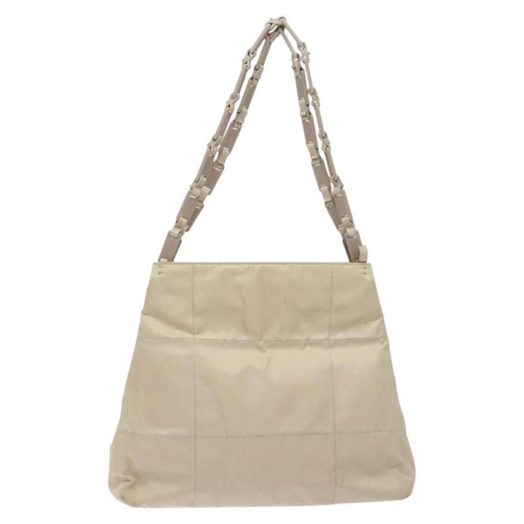 Prada Vintage Tote Tessuto Beige Nylon Tote Bag Bag