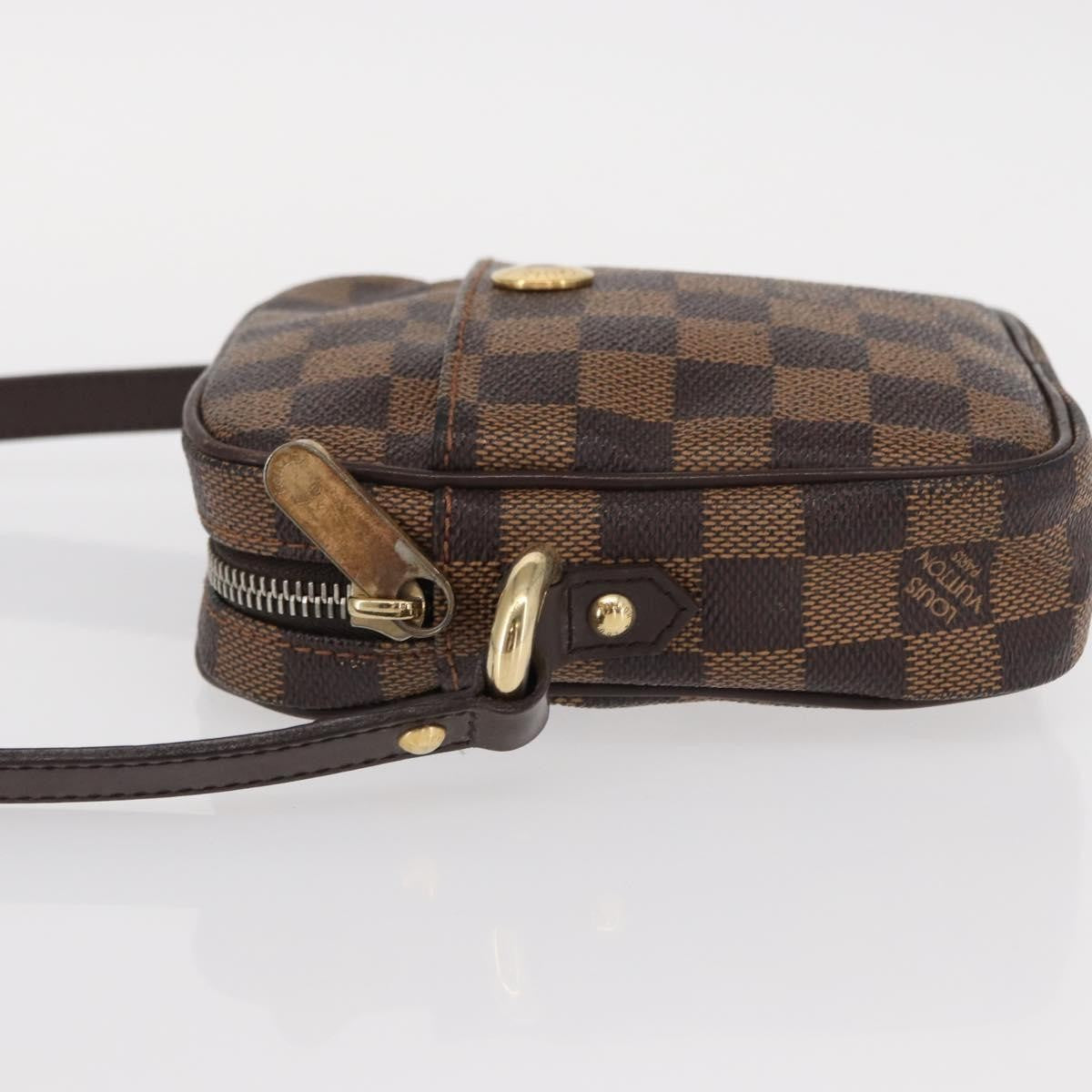 Louis Vuitton Rift Handbag Damier Brown Canvas Shoulder Bag