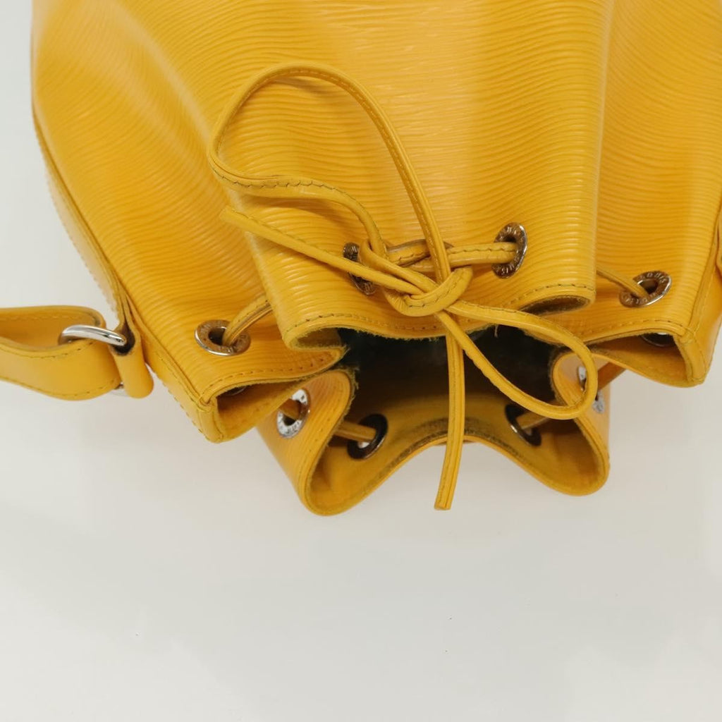 Louis Vuitton Noe Handbag Epi Leather Yellow Leather Bag