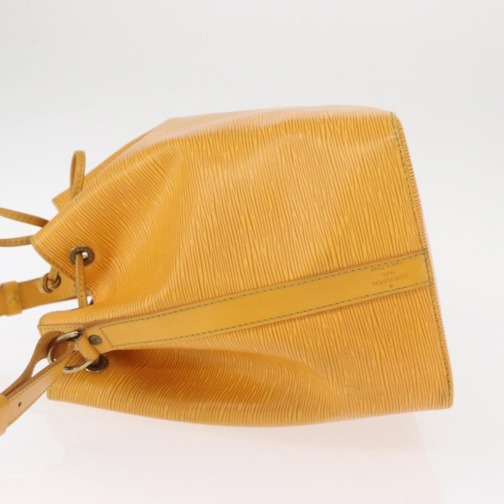 Louis Vuitton Petit Noe Handbag Epi Leather Yellow Leather Shoulder Bag