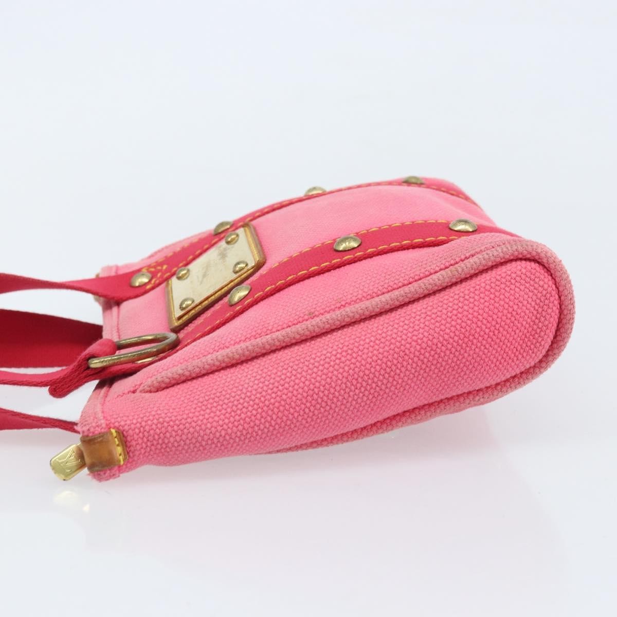 Louis Vuitton Antigua Tote Canvas Pink Canvas Handbag