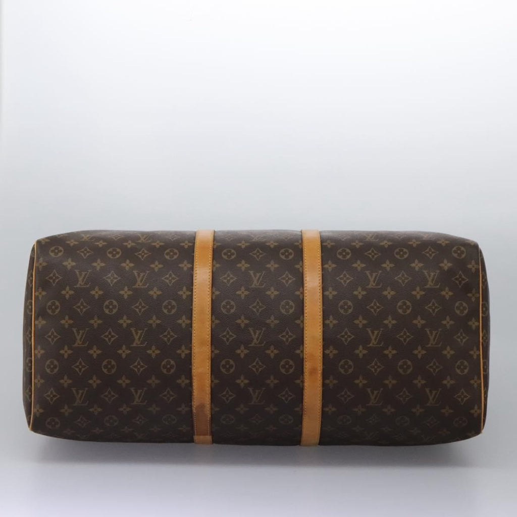 Louis Vuitton Keepall Bag Monogram Canvas Brown Canvas Travel Bag