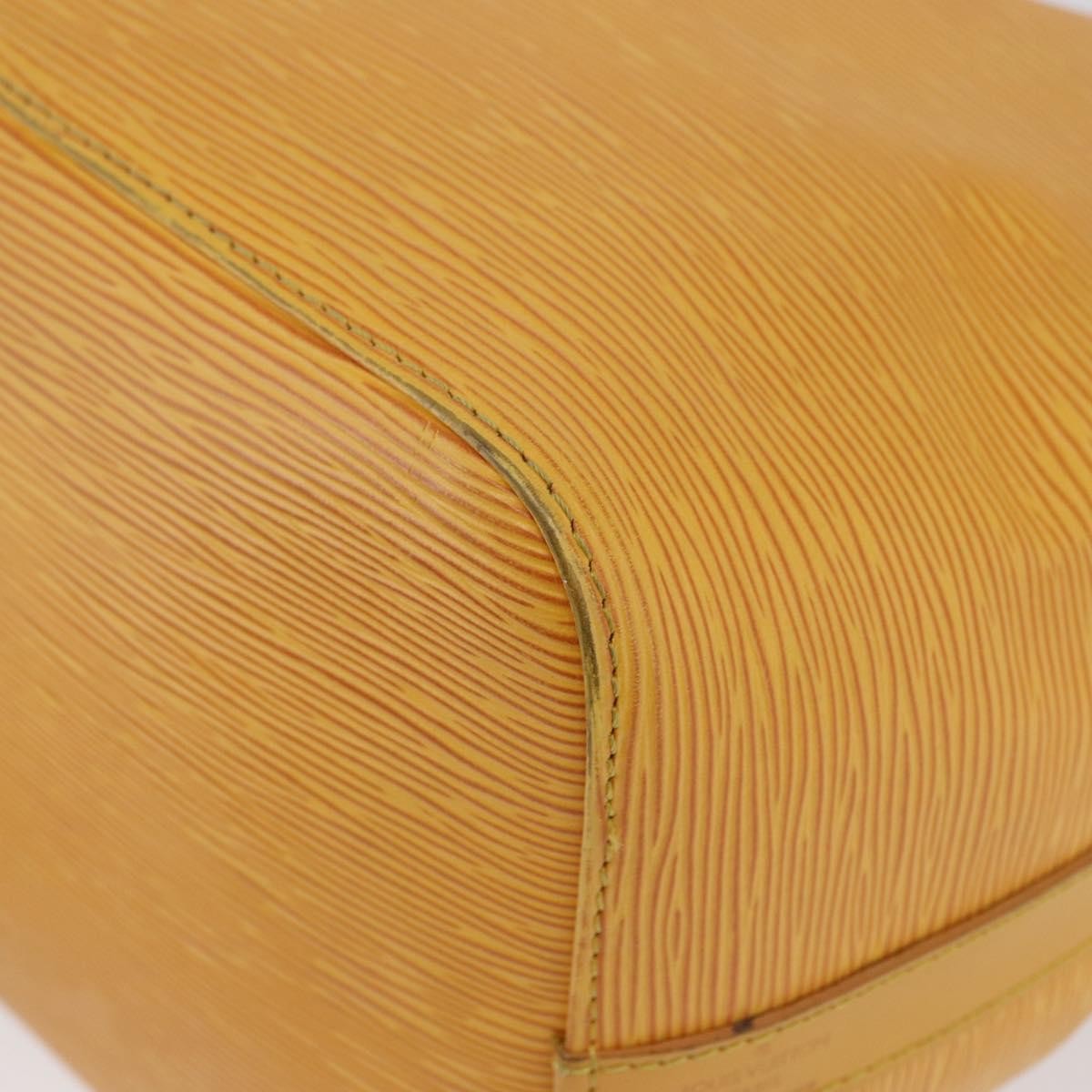 Louis Vuitton Petit Noe Handbag Epi Leather Yellow Leather Shoulder Bag