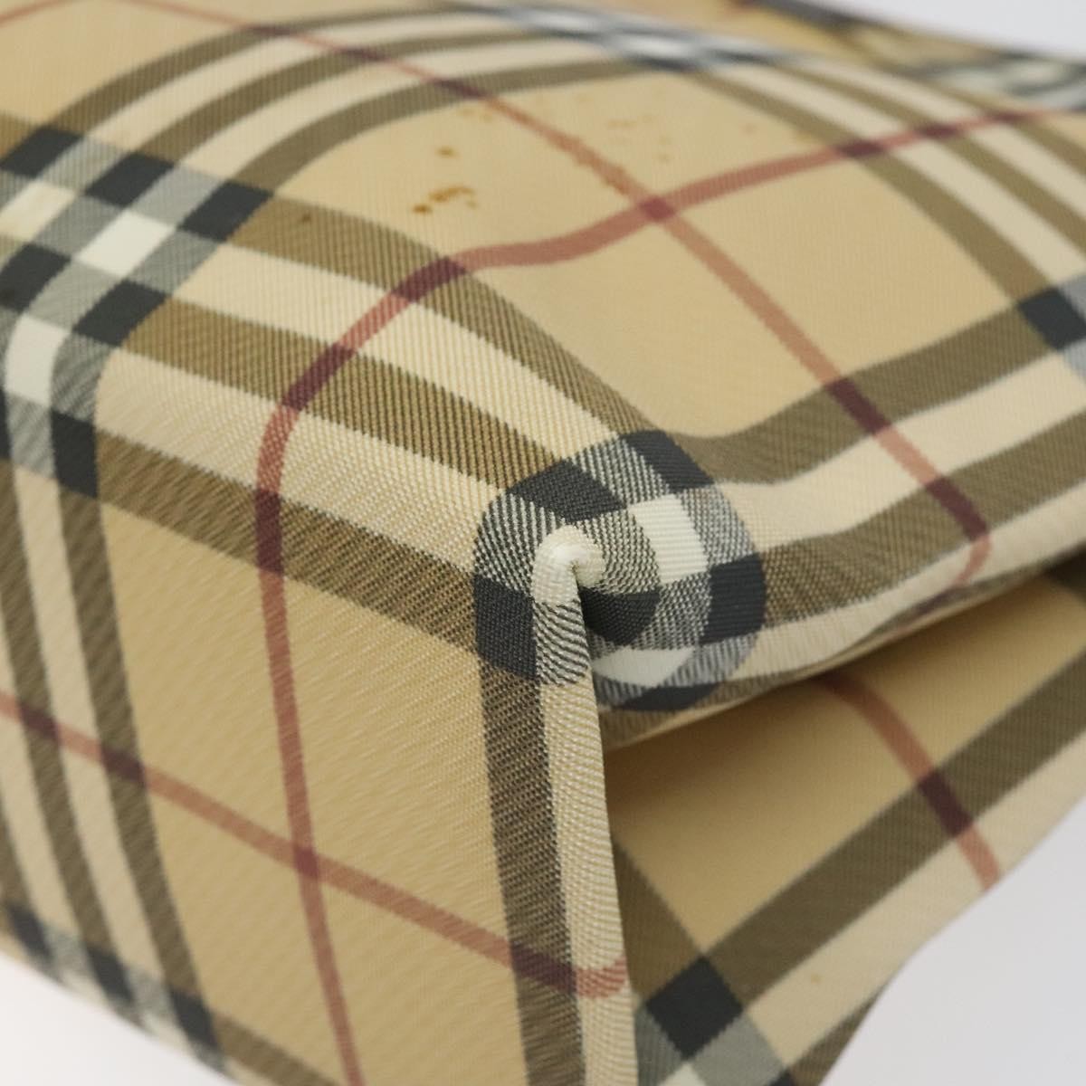 Burberry Nova Check Handbag Nova Check Canvas Beige Canvas Handbag
